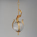 Myhouse Lighting Maxim - 28712CRGL - One Light Pendant - Firenze - Gold Leaf