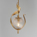 Myhouse Lighting Maxim - 28712CRGL - One Light Pendant - Firenze - Gold Leaf