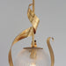Myhouse Lighting Maxim - 28712CRGL - One Light Pendant - Firenze - Gold Leaf