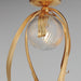Myhouse Lighting Maxim - 28714CRGL - Three Light Flush Mount - Firenze - Gold Leaf