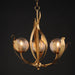 Myhouse Lighting Maxim - 28713CRGL - Three Light Pendant - Firenze - Gold Leaf