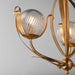 Myhouse Lighting Maxim - 28713CRGL - Three Light Pendant - Firenze - Gold Leaf