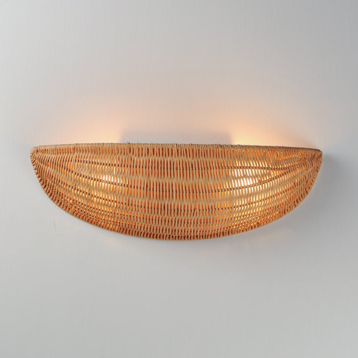 Myhouse Lighting Maxim - 14310NANAB - Two Light Wall Sconce - Bower - Natural Aged Brass