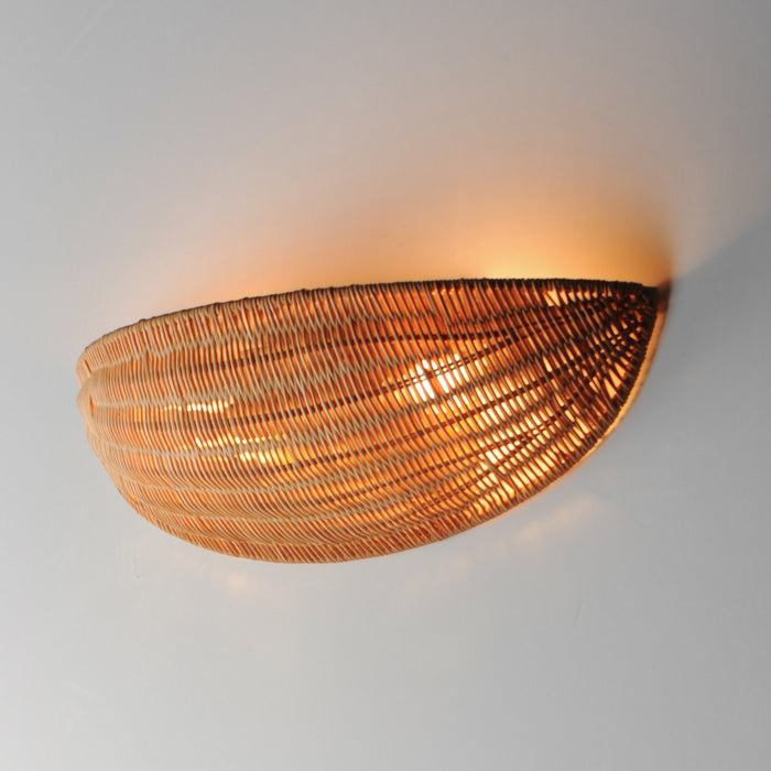 Myhouse Lighting Maxim - 14310NANAB - Two Light Wall Sconce - Bower - Natural Aged Brass