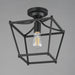 Myhouse Lighting Maxim - 25311BK - One Light Pendant / Semi-Flush - Clifton - Black