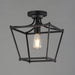 Myhouse Lighting Maxim - 25311BK - One Light Pendant / Semi-Flush - Clifton - Black