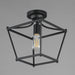 Myhouse Lighting Maxim - 25311BK - One Light Pendant / Semi-Flush - Clifton - Black