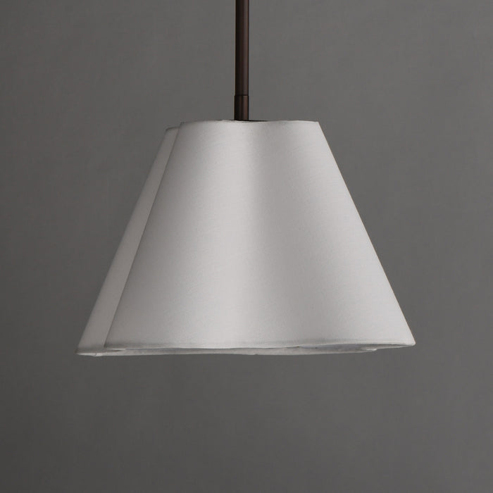 Myhouse Lighting Maxim - 18101WTOI - One Light Pendant - Saxon - Oil Rubbed Bronze