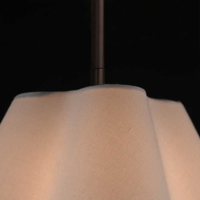 Myhouse Lighting Maxim - 18101WTOI - One Light Pendant - Saxon - Oil Rubbed Bronze
