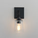Myhouse Lighting Maxim - 12881CLBK - One Light Wall Sconce - Hudson - Black