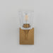 Myhouse Lighting Maxim - 12881CLNAB - One Light Wall Sconce - Hudson - Natural Aged Brass