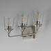 Myhouse Lighting Maxim - 12883CLSN - Three Light Bath Vanity - Hudson - Satin Nickel