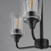Myhouse Lighting Maxim - 12873CLBK - Three Light Chandelier - Hudson - Black