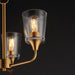 Myhouse Lighting Maxim - 12873CLNAB - Three Light Chandelier - Hudson - Natural Aged Brass