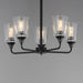 Myhouse Lighting Maxim - 12875CLBK - Five Light Chandelier - Hudson - Black