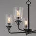 Myhouse Lighting Maxim - 12875CLBK - Five Light Chandelier - Hudson - Black