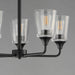 Myhouse Lighting Maxim - 12875CLBK - Five Light Chandelier - Hudson - Black