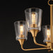 Myhouse Lighting Maxim - 12875CLNAB - Five Light Chandelier - Hudson - Natural Aged Brass