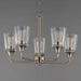 Myhouse Lighting Maxim - 12875CLSN - Five Light Chandelier - Hudson - Satin Nickel