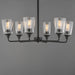 Myhouse Lighting Maxim - 12876CLBK - Six Light Chandelier - Hudson - Black