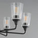 Myhouse Lighting Maxim - 12876CLBK - Six Light Chandelier - Hudson - Black