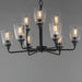 Myhouse Lighting Maxim - 12879CLBK - Nine Light Chandelier - Hudson - Black
