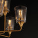 Myhouse Lighting Maxim - 12879CLNAB - Nine Light Chandelier - Hudson - Natural Aged Brass