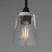Myhouse Lighting Maxim - 92880CLBK - One Light Pendant - Hudson - Black