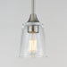 Myhouse Lighting Maxim - 92880CLSN - One Light Pendant - Hudson - Satin Nickel