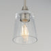 Myhouse Lighting Maxim - 92880CLSN - One Light Pendant - Hudson - Satin Nickel