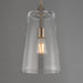 Myhouse Lighting Maxim - 12886CLSN - One Light Pendant - Hudson - Satin Nickel