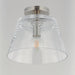 Myhouse Lighting Maxim - 12880CLSN - One Light Pendant - Hudson - Satin Nickel
