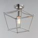 Myhouse Lighting Maxim - 25311SN - One Light Pendant / Semi-Flush - Clifton - Satin Nickel