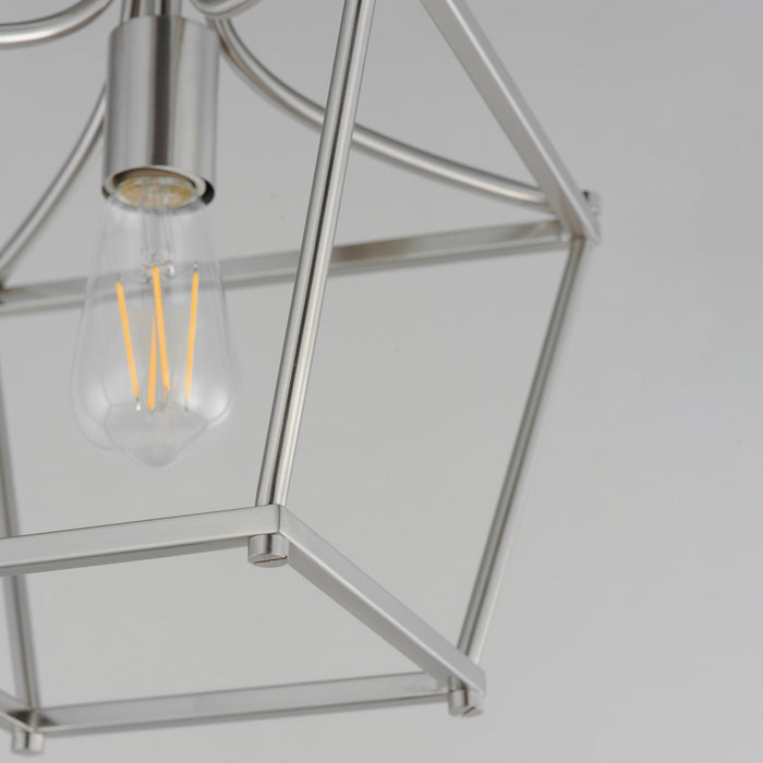 Myhouse Lighting Maxim - 25311SN - One Light Pendant / Semi-Flush - Clifton - Satin Nickel
