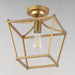 Myhouse Lighting Maxim - 25311NAB - One Light Pendant / Semi-Flush - Clifton - Natural Aged Brass