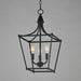 Myhouse Lighting Maxim - 25313BK - Three Light Pendant - Clifton - Black