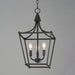Myhouse Lighting Maxim - 25313BK - Three Light Pendant - Clifton - Black
