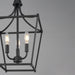 Myhouse Lighting Maxim - 25313BK - Three Light Pendant - Clifton - Black