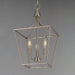 Myhouse Lighting Maxim - 25313SN - Three Light Pendant - Clifton - Satin Nickel