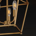 Myhouse Lighting Maxim - 25313NAB - Three Light Pendant - Clifton - Natural Aged Brass