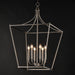 Myhouse Lighting Maxim - 25316SN - Six Light Pendant - Clifton - Satin Nickel