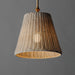 Myhouse Lighting Maxim - 21486WWTNAB - One Light Pendant - Baja - Natural Aged Brass