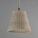 Myhouse Lighting Maxim - 21486WWTNAB - One Light Pendant - Baja - Natural Aged Brass