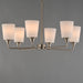 Myhouse Lighting Maxim - 12876SWSN - Six Light Chandelier - Hudson - Satin Nickel
