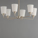 Myhouse Lighting Maxim - 12876SWSN - Six Light Chandelier - Hudson - Satin Nickel