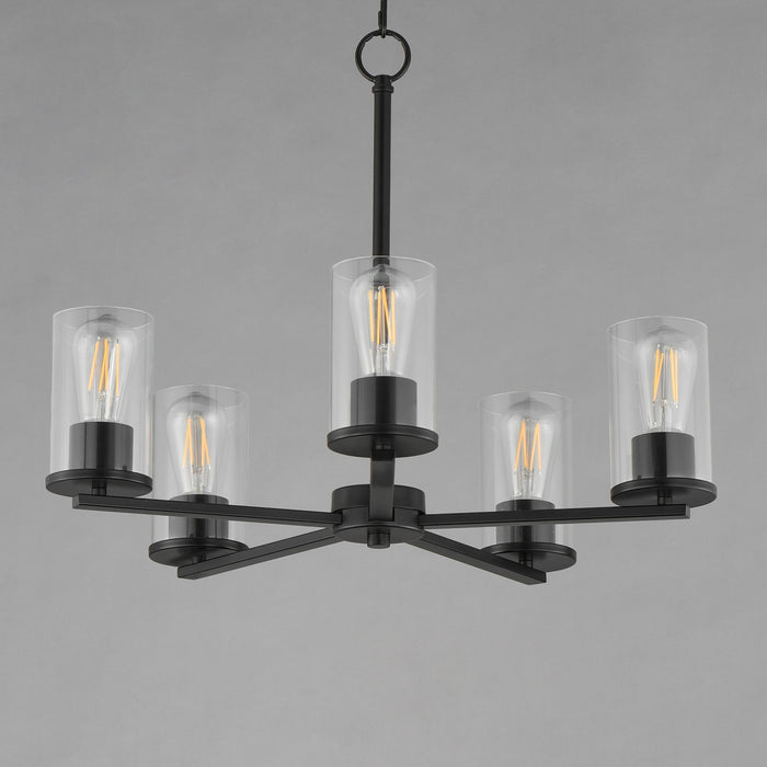 Myhouse Lighting Maxim - 10286CLBK - Five Light Chandelier - Lateral - Black