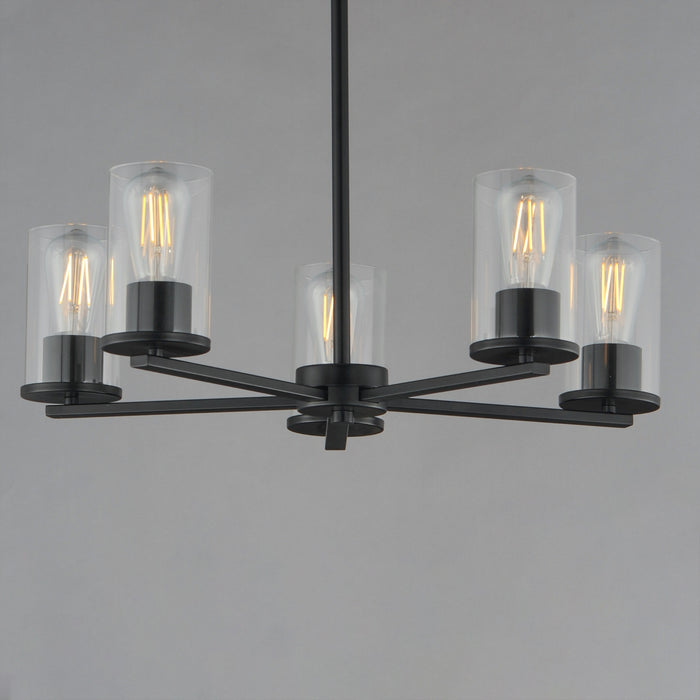 Myhouse Lighting Maxim - 10286CLBK - Five Light Chandelier - Lateral - Black
