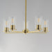 Myhouse Lighting Maxim - 10286CLSBR - Five Light Chandelier - Lateral - Satin Brass
