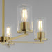 Myhouse Lighting Maxim - 10286CLSBR - Five Light Chandelier - Lateral - Satin Brass