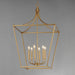 Myhouse Lighting Maxim - 25316NAB - Six Light Pendant - Clifton - Natural Aged Brass